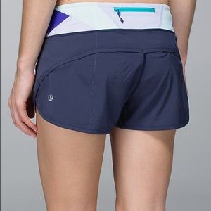 Navy blue lulu shorts